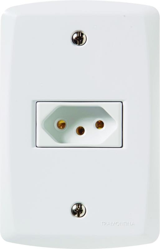 Conjunto 4X2 Tomada 20A Lux2 Branco 57145013