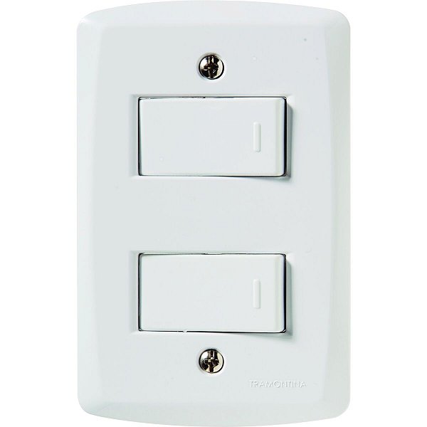 Conjunto 4X2 Interruptor Simples 10A 57145040