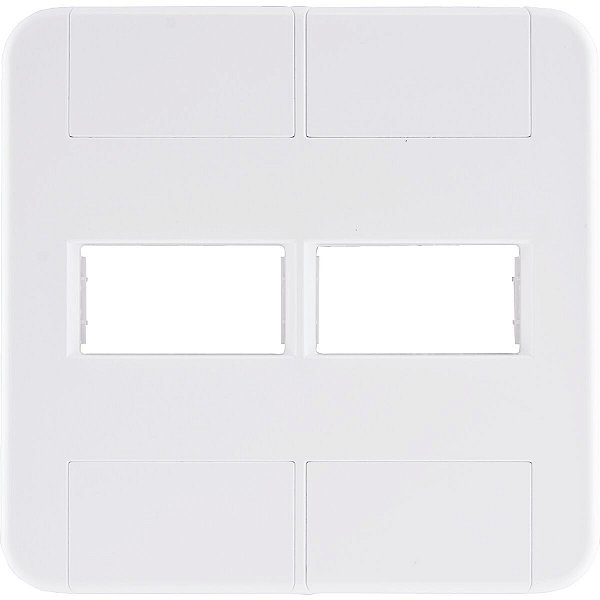 Placa 2 Postos 4X4 Tablet Branca Tramontina 57201023