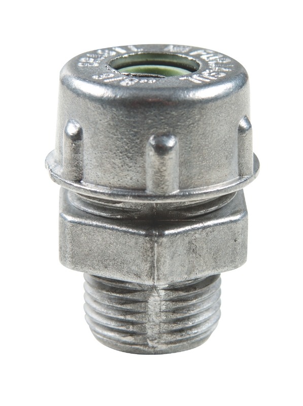 Conector Prensa-Cabo 3/4 Alumínio Bucha Preto 56132007