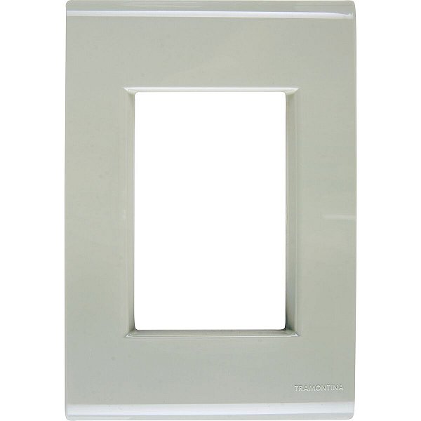 Placa 3 Posto 4X2 Verde Ardosia Lizcor Tramontina 57106044
