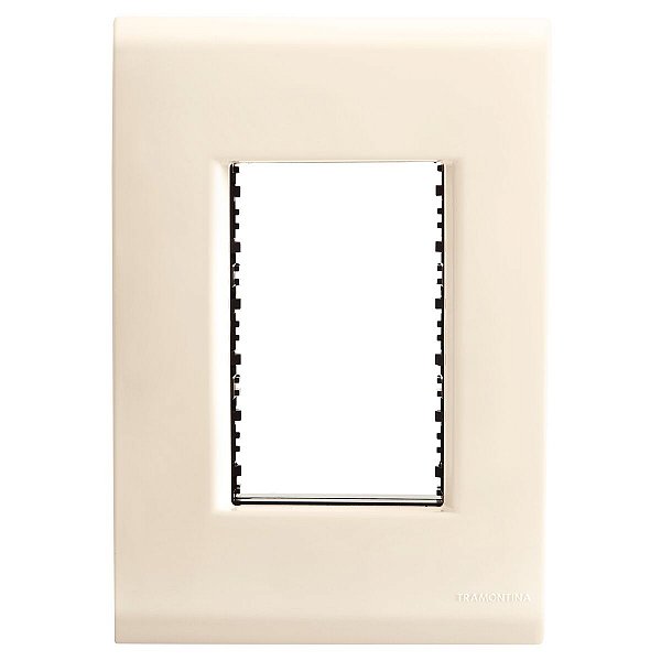 Placa 3 Postos 4X2 Liz Bege Lizcor Tramontina 57106057