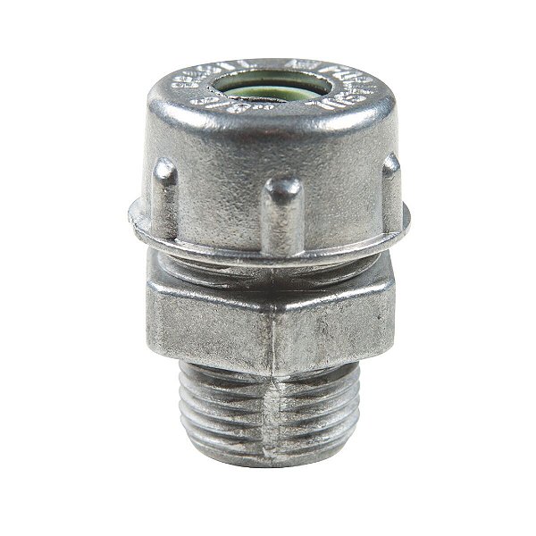Conector Prensa-Cabo 3/8 Alumínio Bucha Verde 56132001