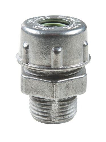 Conector Prensa-Cabo 3/4 Alumínio Bucha Verde 56132059