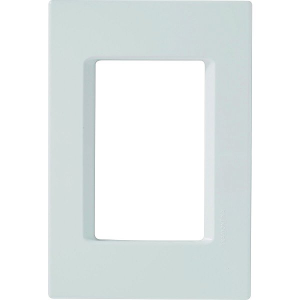 Placa 3 Postos 4X2 Izyflat Branco Fosco Tramontina 57104021