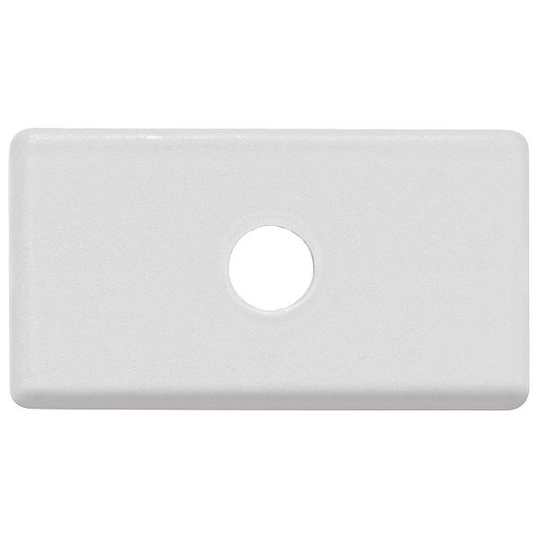 Tampo Com Furo 5,5Mm Cor Branco Tramontina 57116094