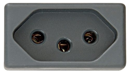 Módulo Para Tomada 2P+T Izyflat 20 A 250 V Grafite 57117032