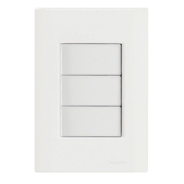 Conjunto 4X2 Cego Giz Branco Tramontina 57230000