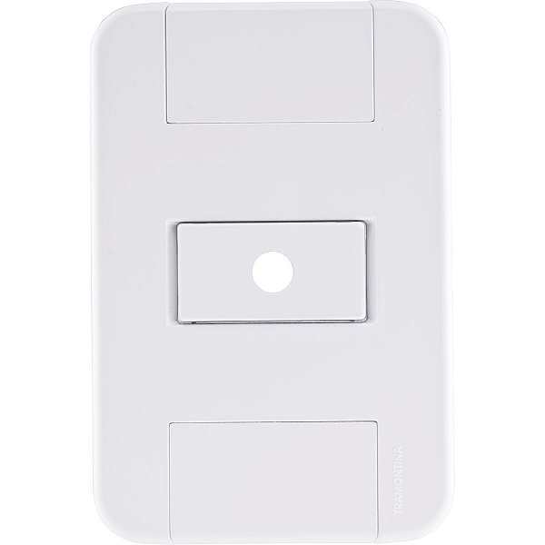 Conjunto Tampo Com 1 Furo 9,5 Mm Tablet Branco 57240009