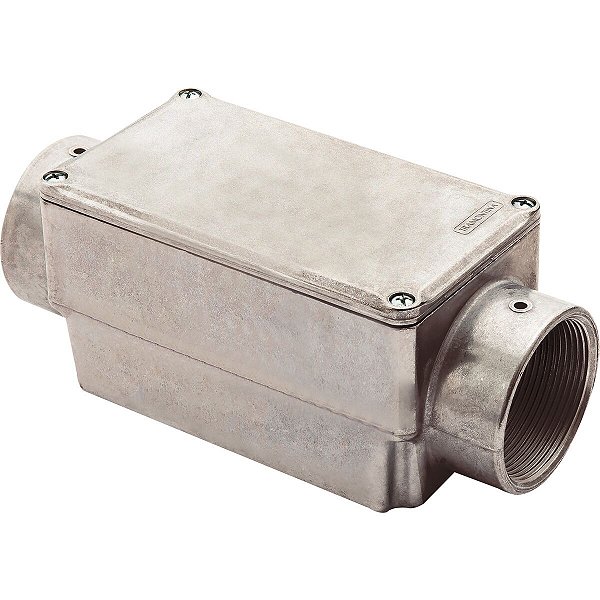 Condulete Fixo 2 Tipo C C/Tampa Rosca Bsp S/Pintura 56101306