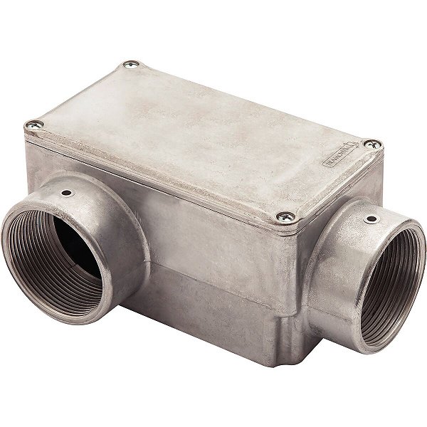 Condulete Fixo 2 Tipo Lr C/ Tampa Rosca Bsp S/Pint 56105306