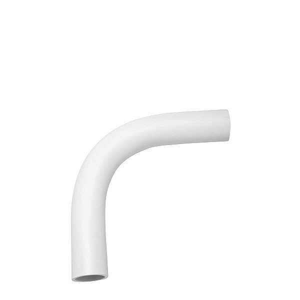 Curva Longa 90° De 1/2" Cor Branca Tramontina 57258004