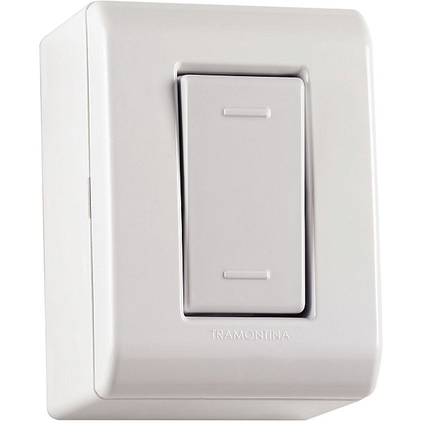 Caixa Sobrepor Interruptor Paralelo Lizflex Branca 57304005