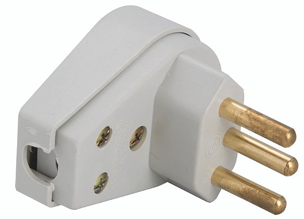 Plugue Angular 20A Cor Cinza Priscus Tramontina 57401114