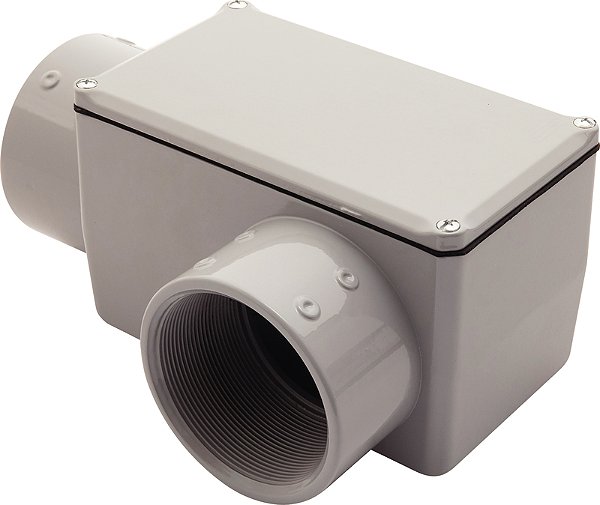 Condulete Fixo 4 Tipo Ll C/Tampa Rosca Bsp C/Pint 56104010