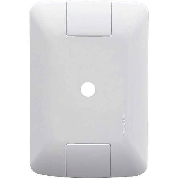 Placa Com 1 Furo 9,5 Mm 4X2 Aria Branca Tramontina 57203002