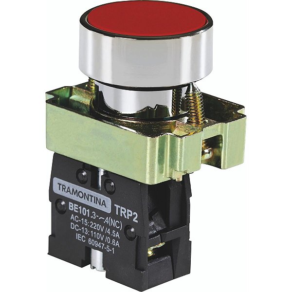 Botao De Impulso Trp2-Ba42-1Nf Verm Tramontina 58015554