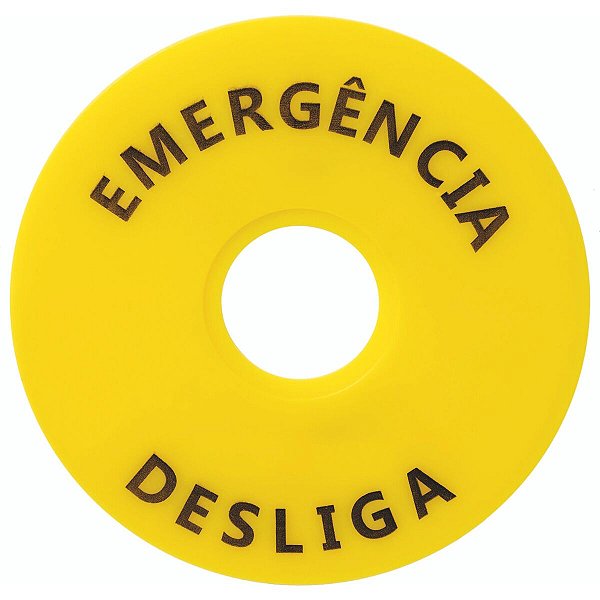 Identificador Botão Emergência Trp2-By8330 90Mm 58015941