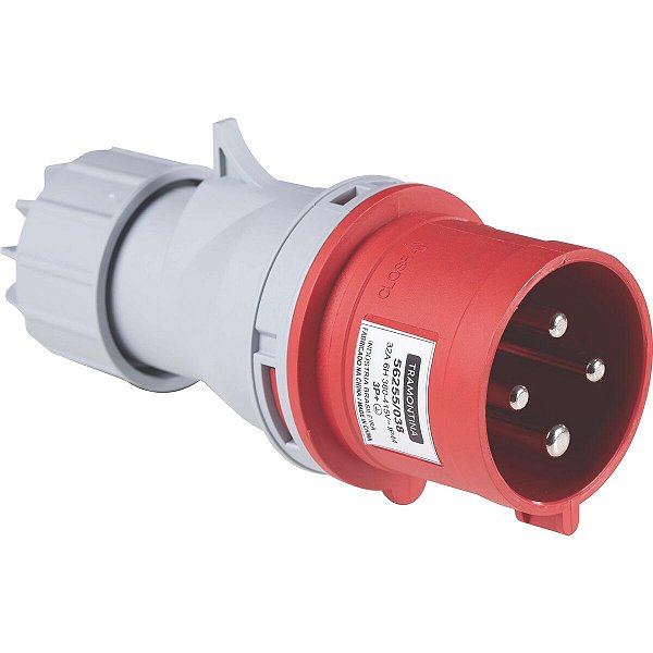 Plugue Móvel Industrial 3P+T 32 A 380-415 Vca 6 H 56255038