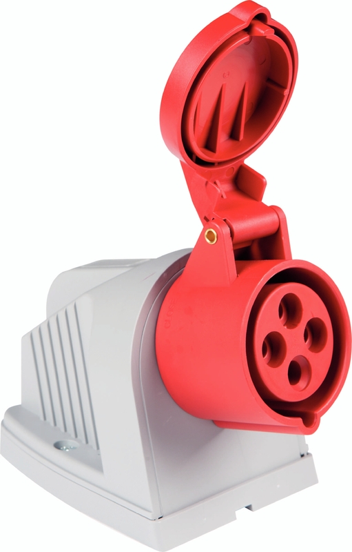Tomada Sobrepor Industrial 3P+T 32 A 380/415 Vca 6H 56255338