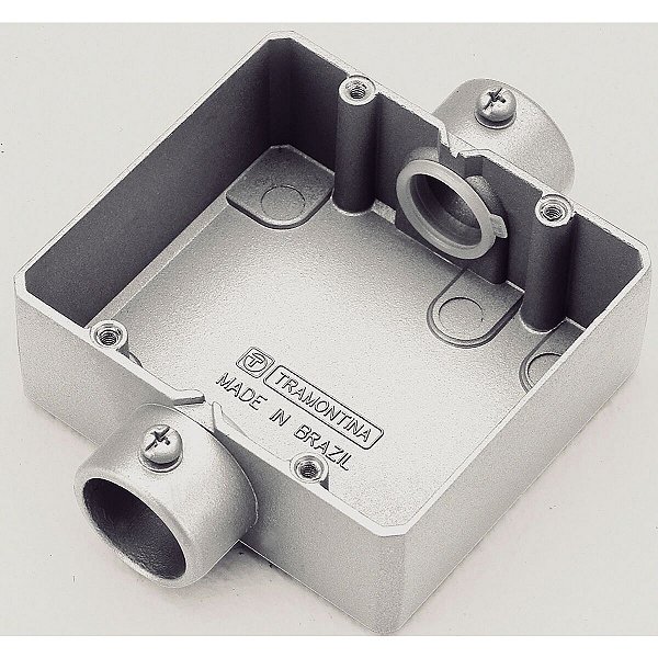 Condulete Duplo Cd 3/4 Bsp S/Pint. Tramontina 56111302