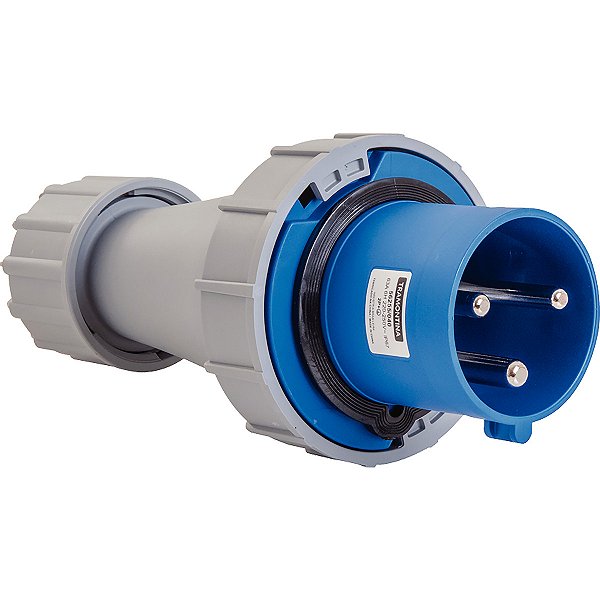 Plugue Movel 2P+T 63A 220-250V 06H Tramontina 56255040