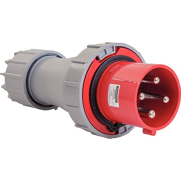 Plugue Movel 3P+T 125A 380-415V 06H Tramontina 56255048
