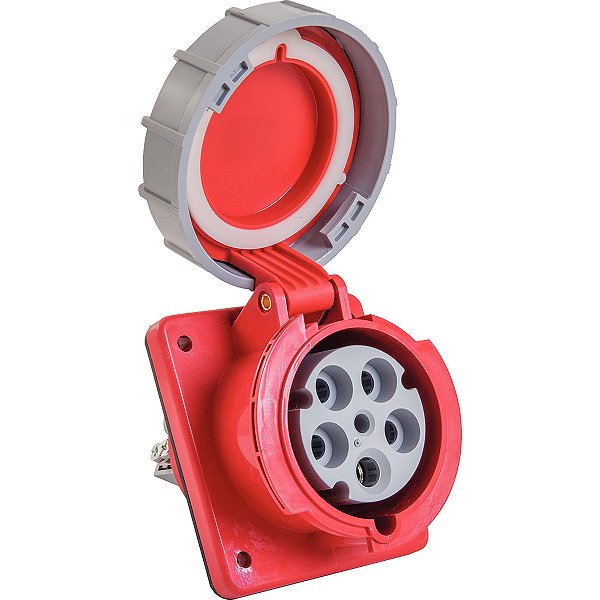 Tomada De Embutir 3P+N+T 63A 380-415V Tramontina 56255244