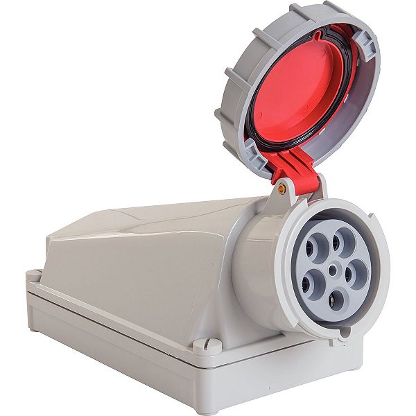 Tomada Sobrepor 3P+N+T 125A 380-415V Tramontina 56255349