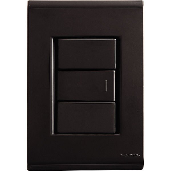 Interruptor Simples 10A/250V Grafite Tramontina 57173001