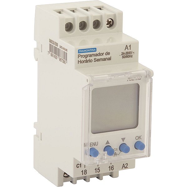 Rele Programador Ac/Dc 24-264V Tramontina 58015289