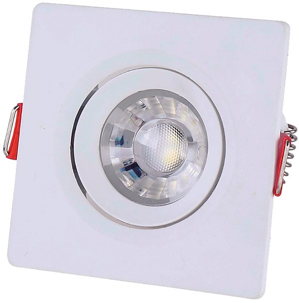 Spot Led Quadrado 7W 3000K Tramontina 58021605