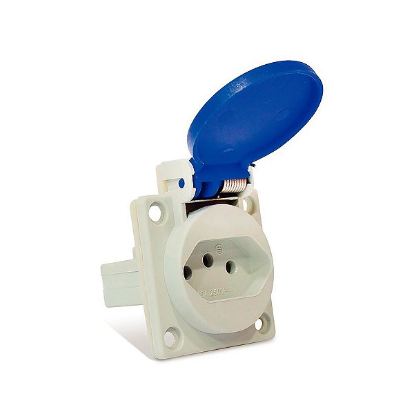 Tomada Monofasica Industrial10A-Az Tramontina 56255400