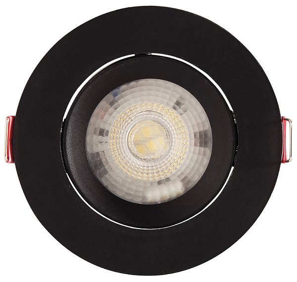 Spot Led Redondo 3W 6500K Preto Tramontina 58021556