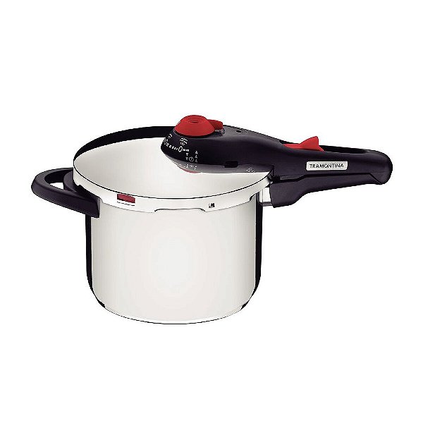 Panela Pressao Aco Inox Solar 6L 22cm Tramontina 62516223