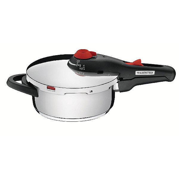 Panela Pressão Inox 5 Dispositivos Solar 3L 22cm 62511223