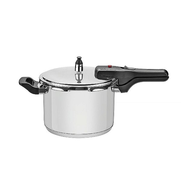 Panela Pressao Aco Inox 4,5L Brava 20cm Tramontina 62416200