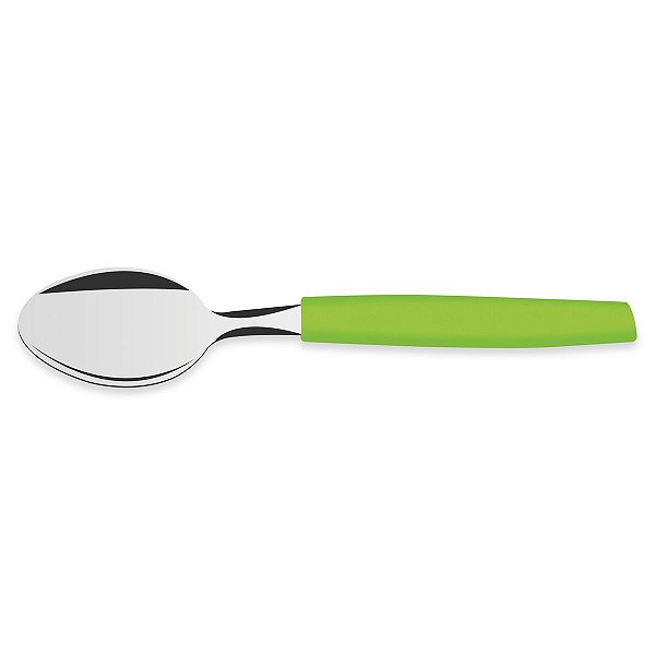 Colher Sobremesa Inox Munique Verde Tramontina 23256420
