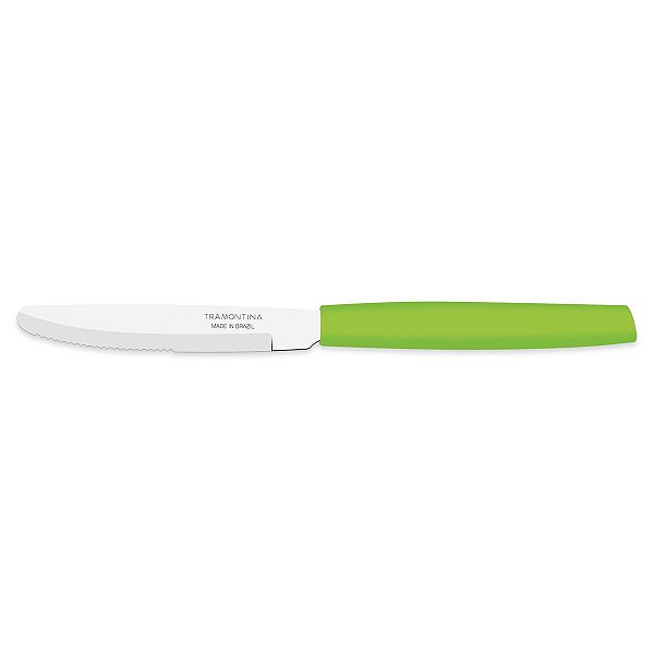 Faca Sobremesa Inox 3 Munique Verde Tramontina 23254423