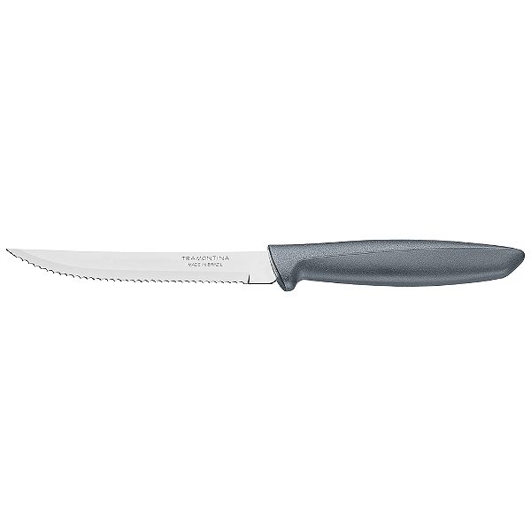 Faca Churrasco Fruta 3Pc Plenus Cinza Tramontina 23410365