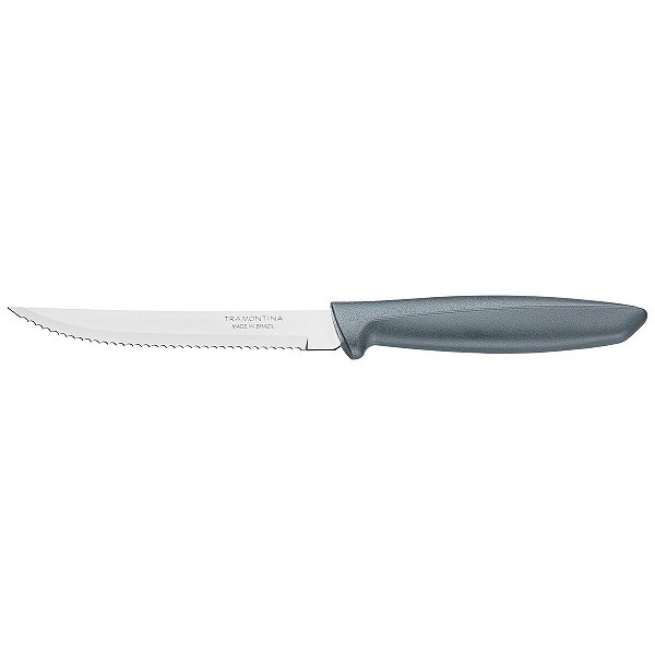 Faca Churrasco Fruta Inox 5 Plenus Cinza Tramontina 23410865