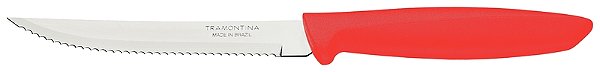 Faca Churrasco Fruta Inox 5 Plenus Vermelho Tramont 23410875