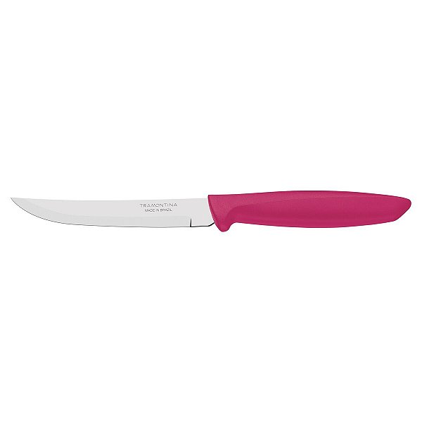 Faca Fruta Inox 5 F/Liso Plenus Ros Tramontina 23431845
