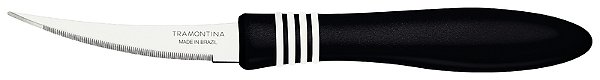 Faca Tomate Inox 3 Cor&Cor Preto Tramontina 23462403