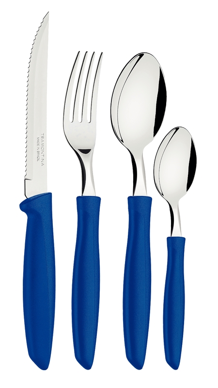 Talher Inox Plenus Azul Tramontina 23498135