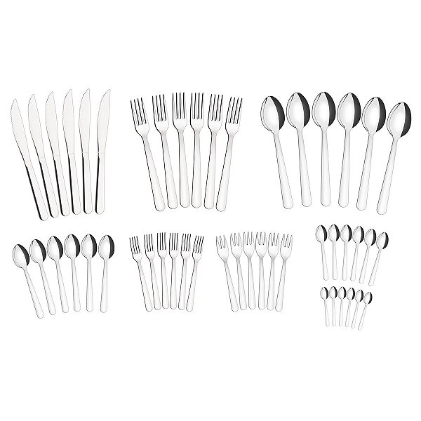 Faqueiro Inox 48Pc Malibu Tramontina 23798045