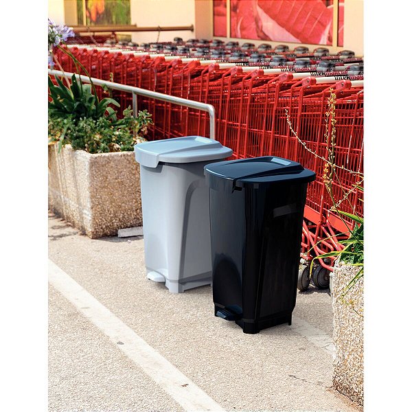 Lixeiro T-Force Pr 50L Tramontina 92813009