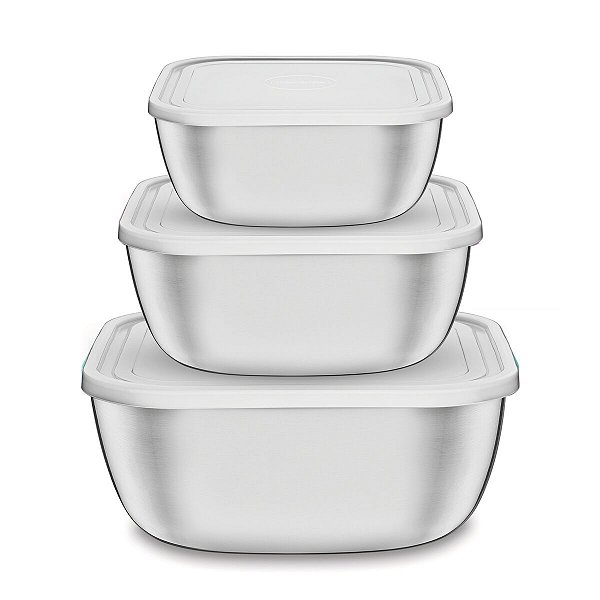 Jg Potes Quad Aco Inox Tampa Trans 3Pc Tramontina 64220936