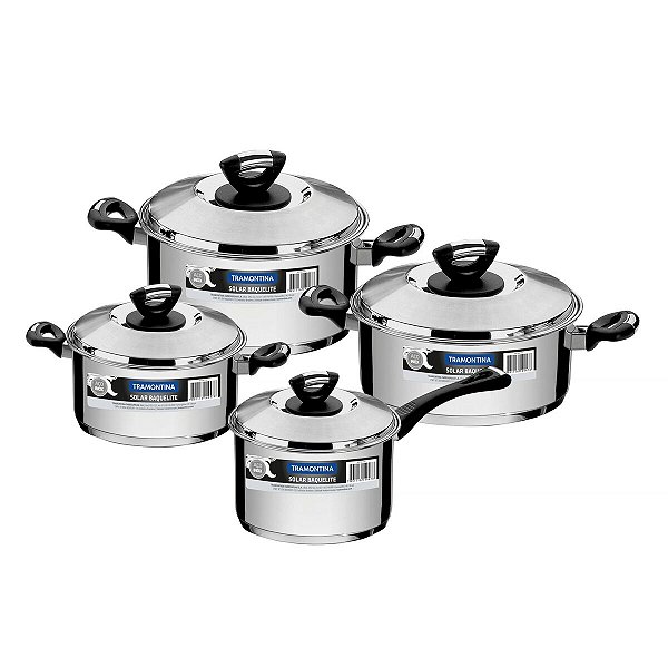 Panela Aco Inox Solar Baquel  Tramontina 65720770