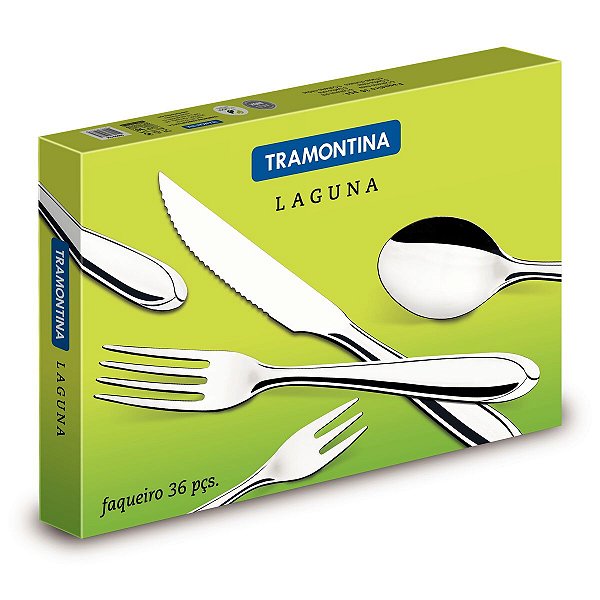 Faqueiro Aco Inox 36Pcs Laguna Tramontina 66906154